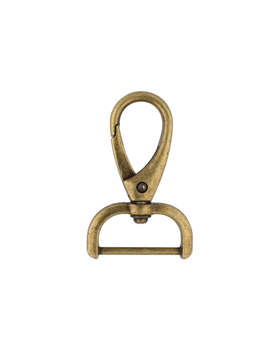 METAL SNAP HOOK 25 MM  MAURYCY&nbspOLD    GOLD&nbsp1  PCS