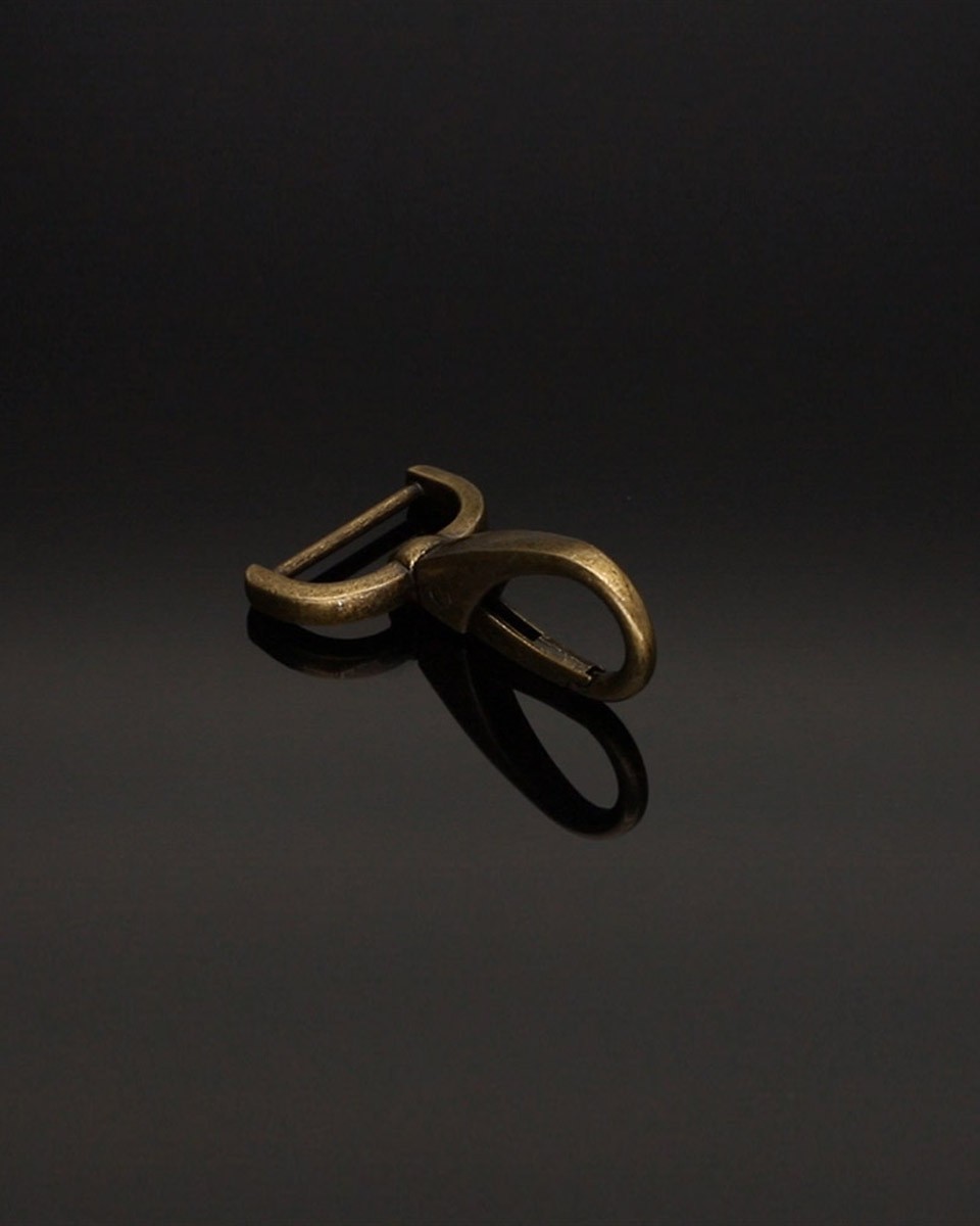METAL SNAP HOOK 25 MM  MAURYCY&nbspOLD    GOLD&nbsp1  PCS