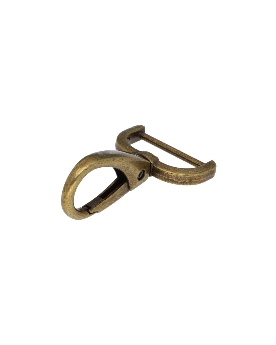 METAL SNAP HOOK 25 MM  MAURYCY&nbspOLD    GOLD&nbsp1  PCS