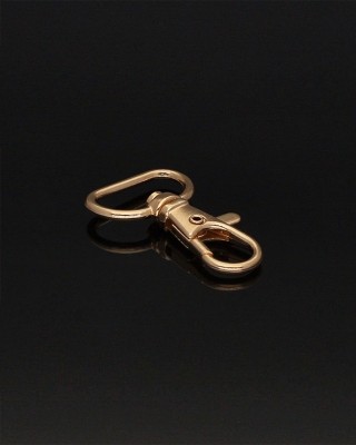 METAL  SNAP HOOK 20 MM GOLD 100 PCS