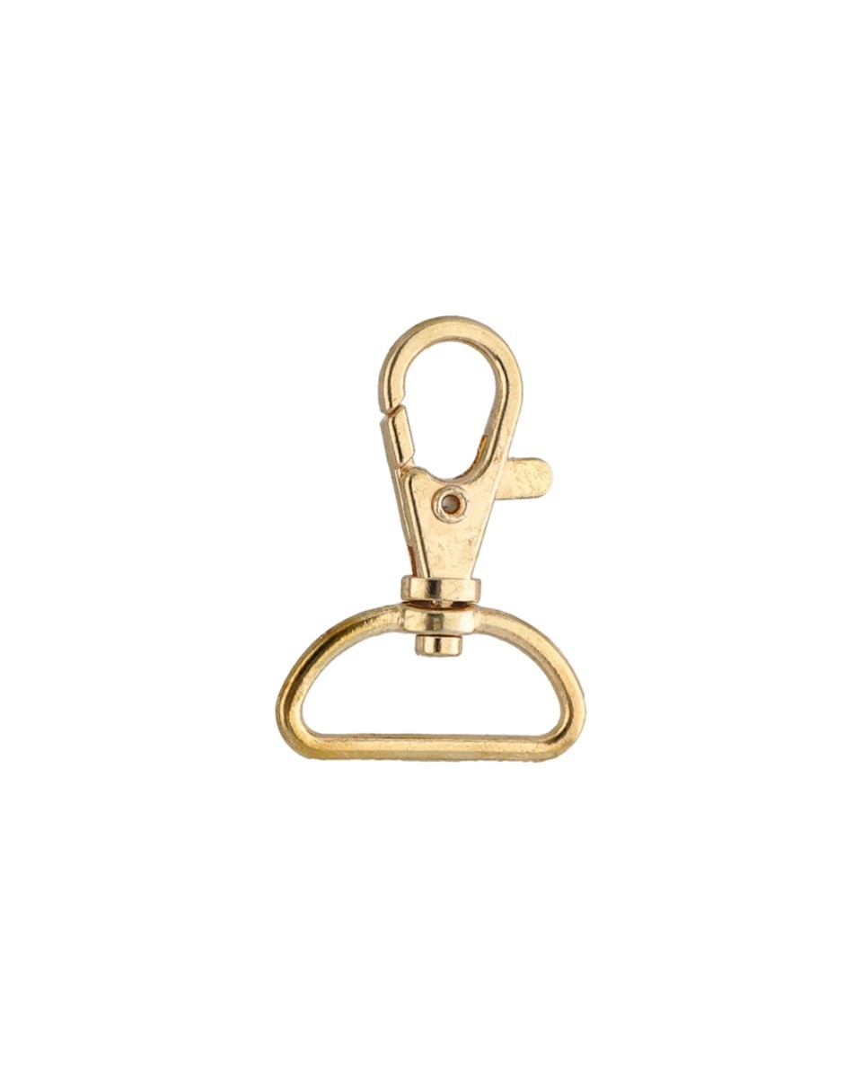 METAL  SNAP HOOK 25 MM&nbspGOLD 100 PCS