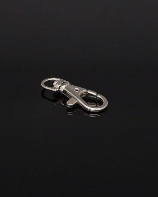METAL SNAP HOOK&nbsp10 MM NICKEL 500 PCS