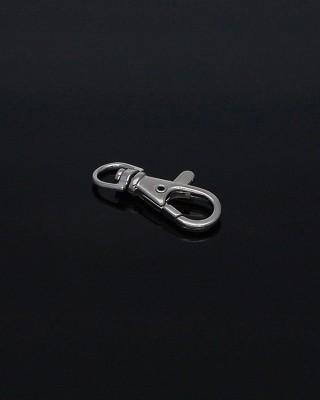 KARABINERHAKEN&nbsp9 MM NICKEL 100      ST.