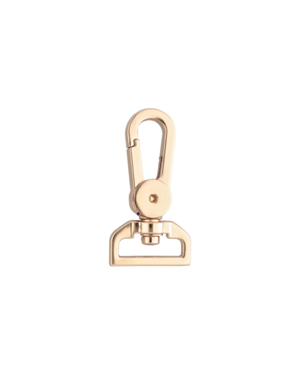EXTRA SHINING METAL SNAP   HOOK YME0586(0267) 20 MM AUGUST LIGHT GOLD 1 PCS