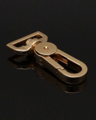 EXTRA SHINING METAL SNAP   HOOK YME0586(0267) 20 MM AUGUST LIGHT GOLD 1 PCS
