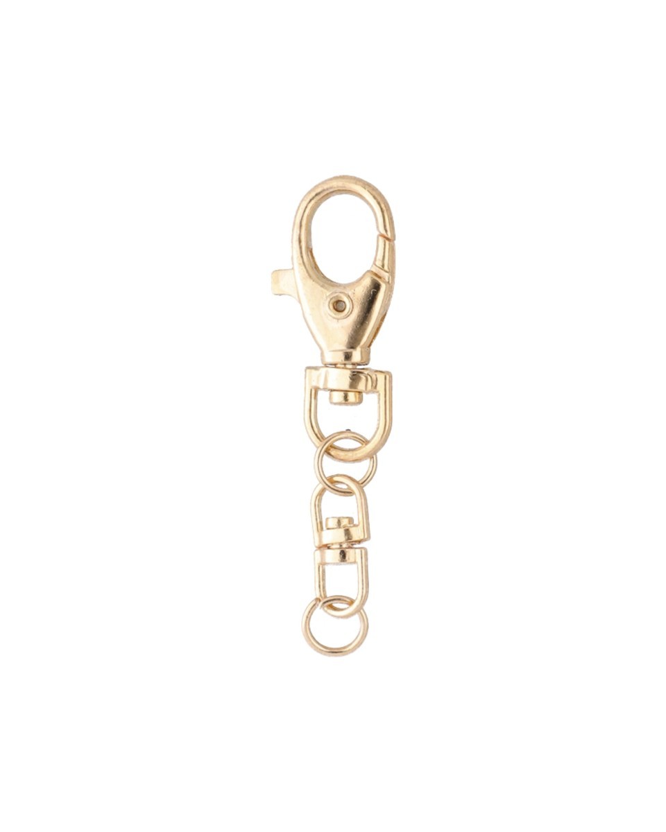 PENDANT KEYCHAIN 325-106 EWA LIGHT GOLD