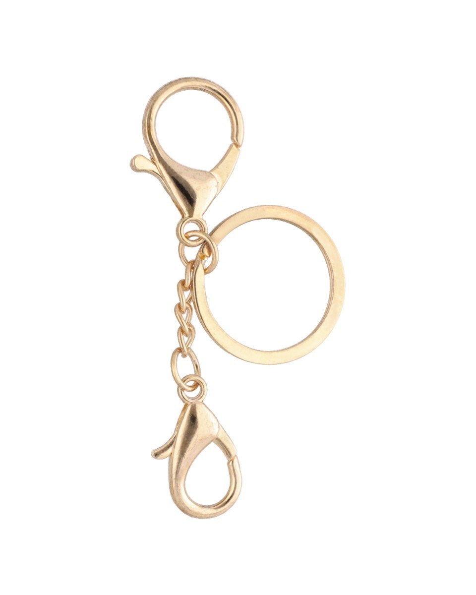 PENDANT KEYCHAIN 325-109 EWA LIGHT GOLD