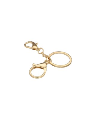 PENDANT KEYCHAIN 325-109 EWA LIGHT GOLD