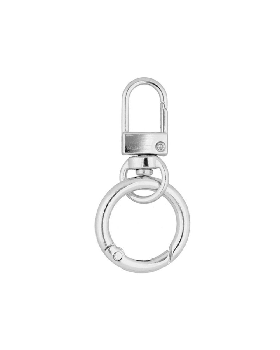 PENDANT KEYCHAIN 411-372 NICKEL