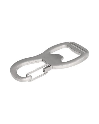KOVOVÁ KARABINA OTVÍRÁK 24 MM MAT NIKL 1 KS