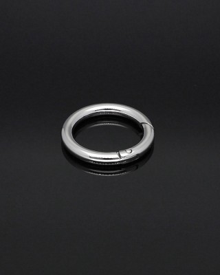 METALLRING SCHÄKEL 32/6 MM NICKEL DRAHT 1     ST.