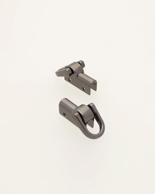 Uchwyt metalowy 11 mm czarny nikiel połysk