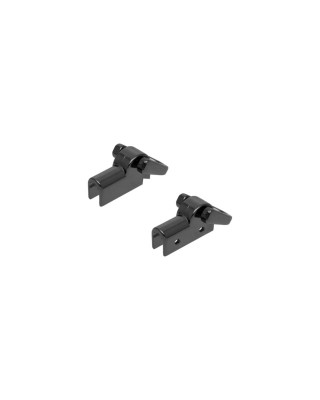 Uchwyt metalowy 11 mm czarny nikiel połysk
