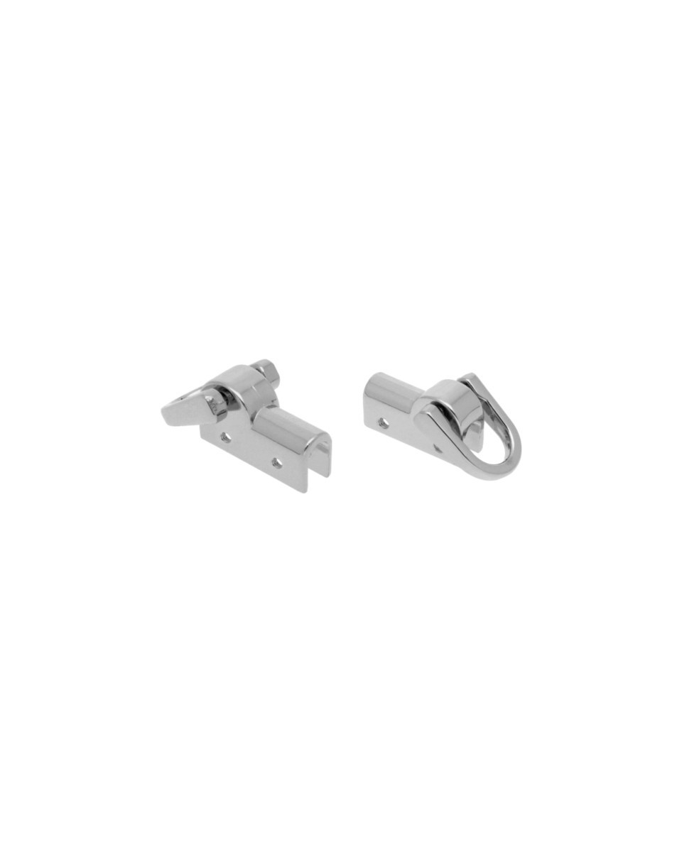 Griff taschen aus metall 11 mm nickelglanz 10 sets