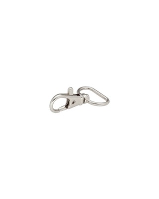 METAL SNAP HOOK 20 MM NICKEL
