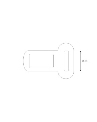 CAR LEASH PROTECTION 25 MM 1 PCS