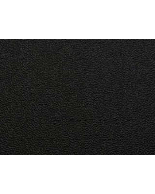 ANTI-SLIP POLYESTER FABRIC  0,77 MM 600D PVC COVERED BLACK 580 140 CM 25 MB