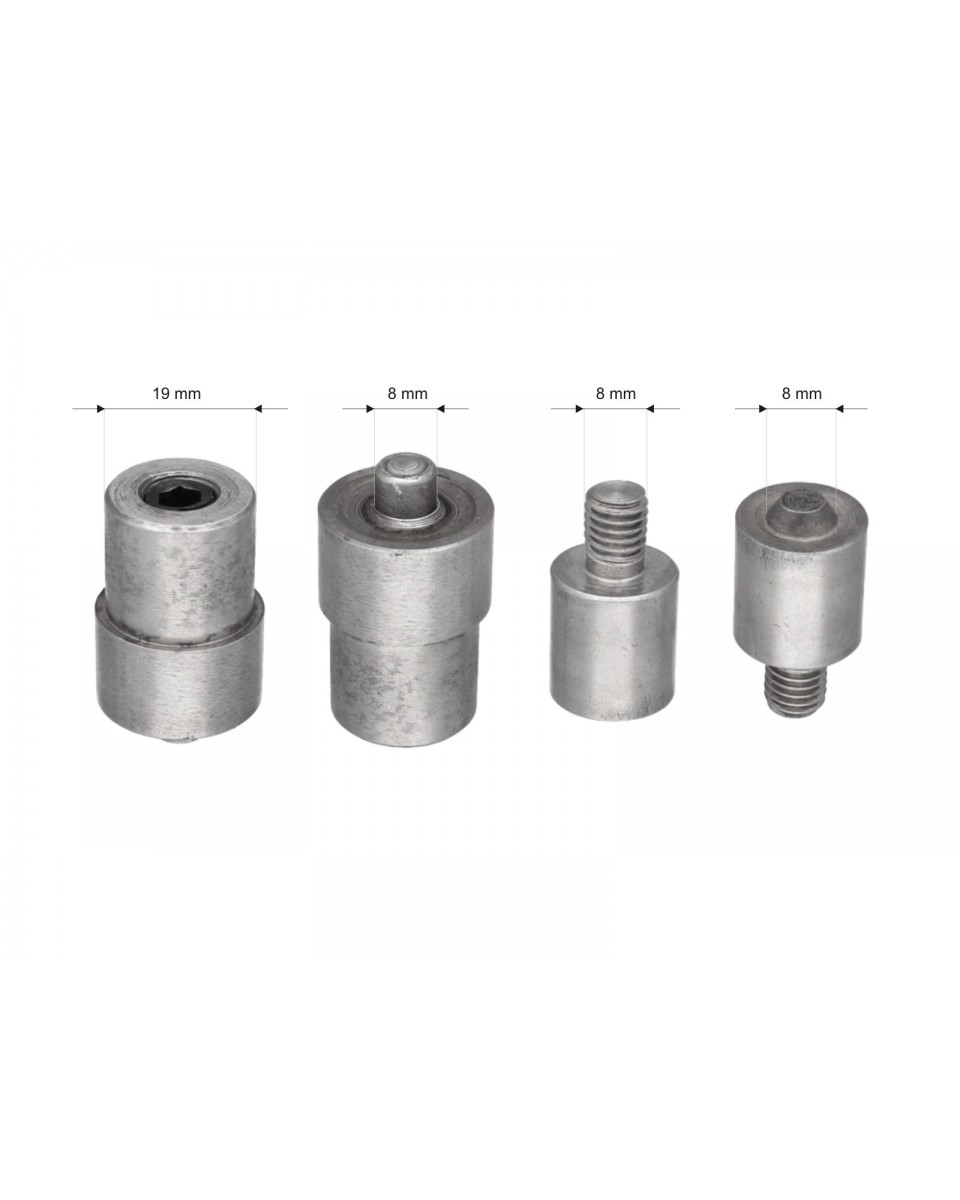 FIXING SET   FOR STAINLESS METAL EYELET 8/17/8 MM SET