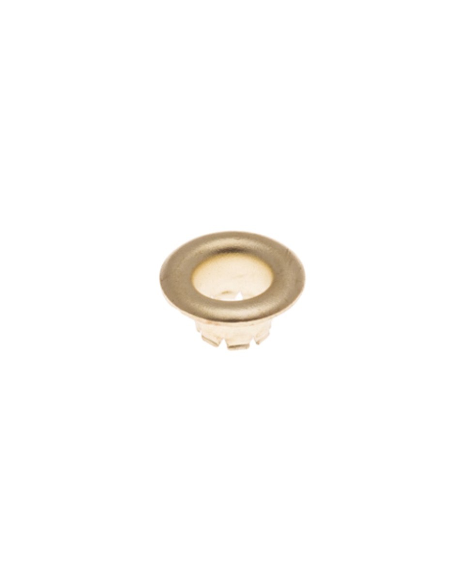 Oczko metalowe pojedyńcze  5/10/4 mm złoto