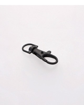 METAL  SNAP HOOK&nbsp9 MM BLACK MATT 100 PCS