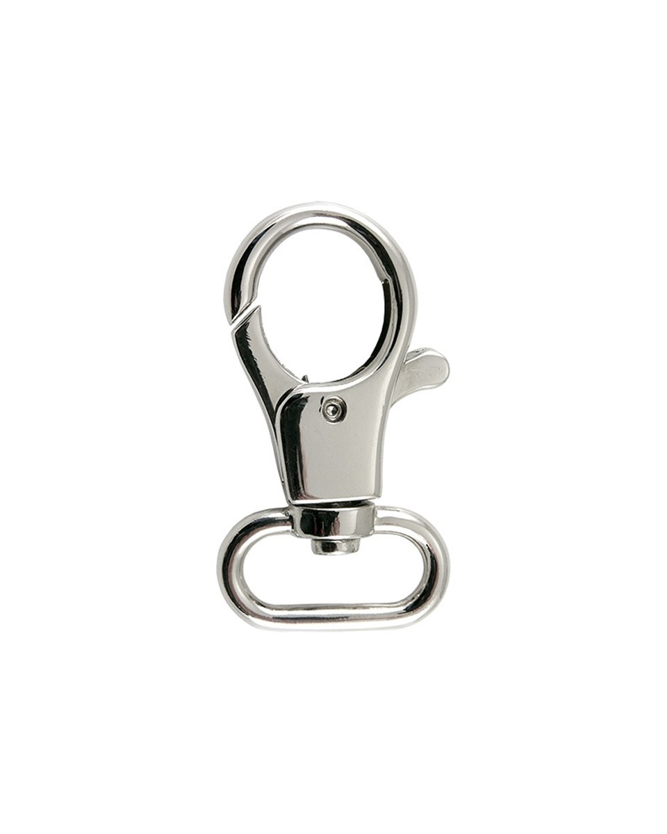 EXTRA GLANZ KARABINERHAKEN CTG 27 MM NICKELGLANZ 1 ST. EXTRA GLANZ KARABINERHAKEN CTG 27 MM NICKELGLANZ 1 ST.