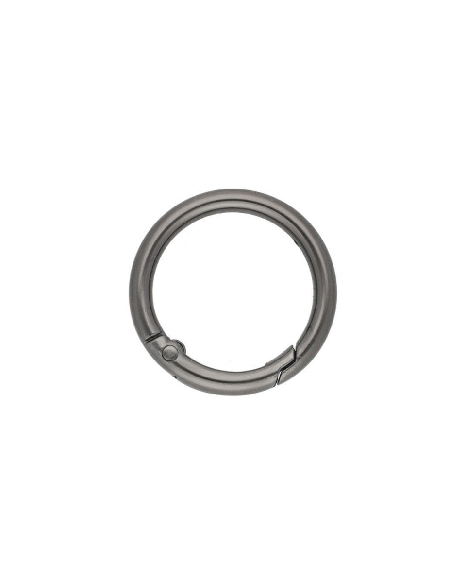 KOVOVÉ   KOLEČKO 25/4 MM ŠEKL ČERNÝ  NIKL &nbsp DRÁT
