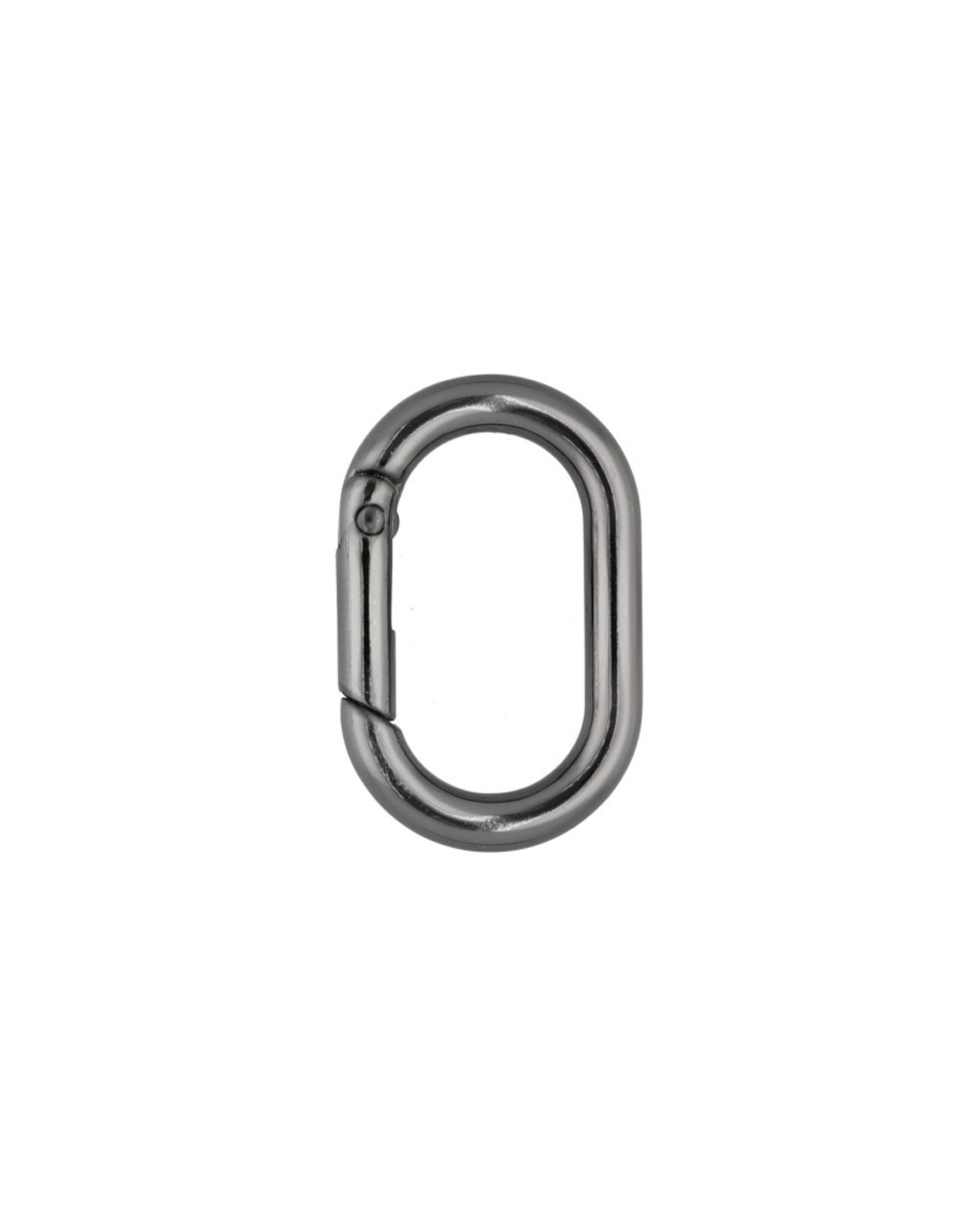 METALLRING  (OVAL) SCHÄKEL&nbsp 28/15/4,7 MM SCHÄKEL SCHWARZNICKEL    DRAHT
