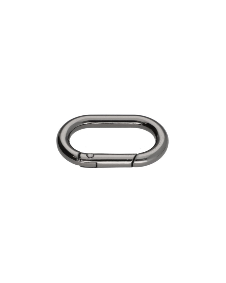 METALLRING  (OVAL) SCHÄKEL&nbsp 28/15/4,7 MM SCHÄKEL SCHWARZNICKEL    DRAHT