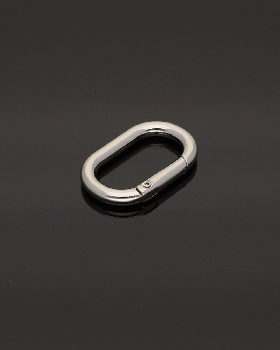 Metal ring 28.5/15/4.7 mm shackle nickel wire
