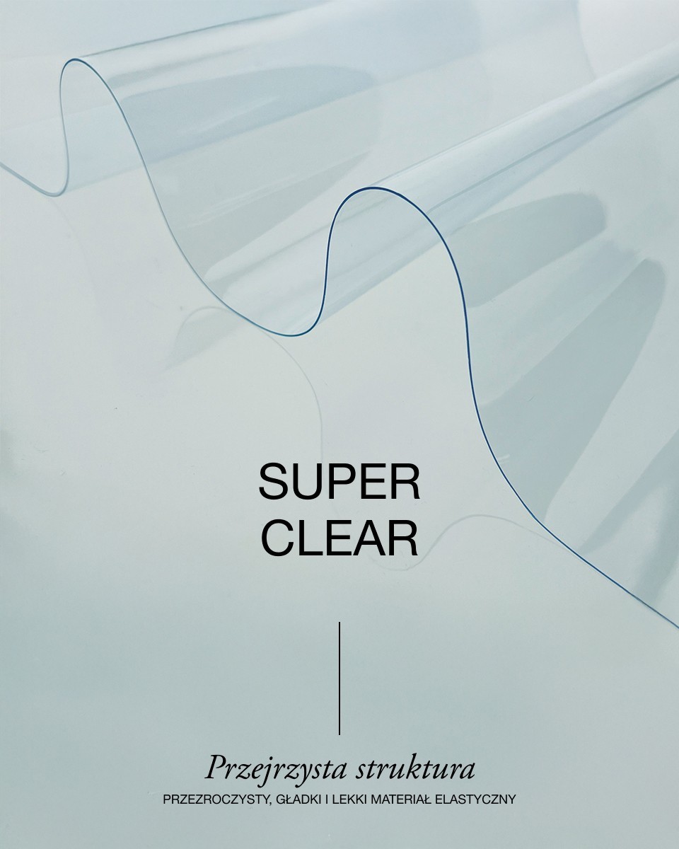 Phthalate-free transparent PVC film (super clear) 0,30 mm Phthalate-free transparent PVC film (super clear) 0,30 mm