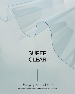 Technical transparent PVC film 0.40 mm