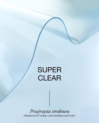 Technical transparent PVC film 0.70 mm