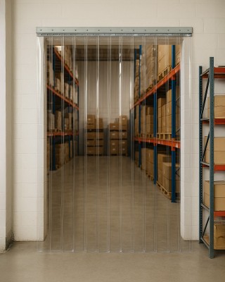 Technical transparent PVC film 1.00 mm