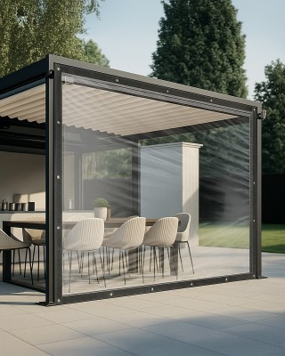 Technische transparente PVC-Folie 1,00 mm