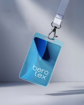 Technische transparente PVC-Folie Blau 0,50 mm