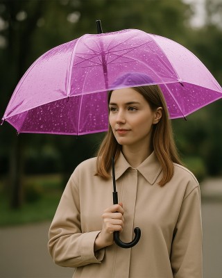 Technische transparente PVC-Folie Rosa 0,50 mm