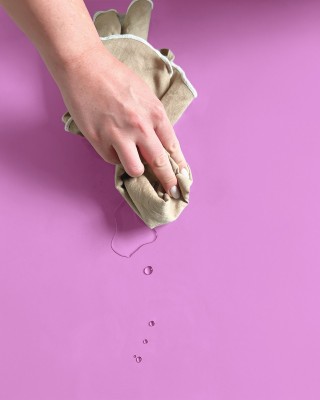 Folia PCV techniczna przezroczysta różowa 0,50 mm