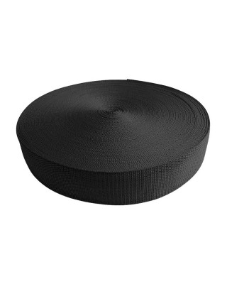 Webbing pp 30 mm / 1,1 mm graphite 301 50 mb EKO