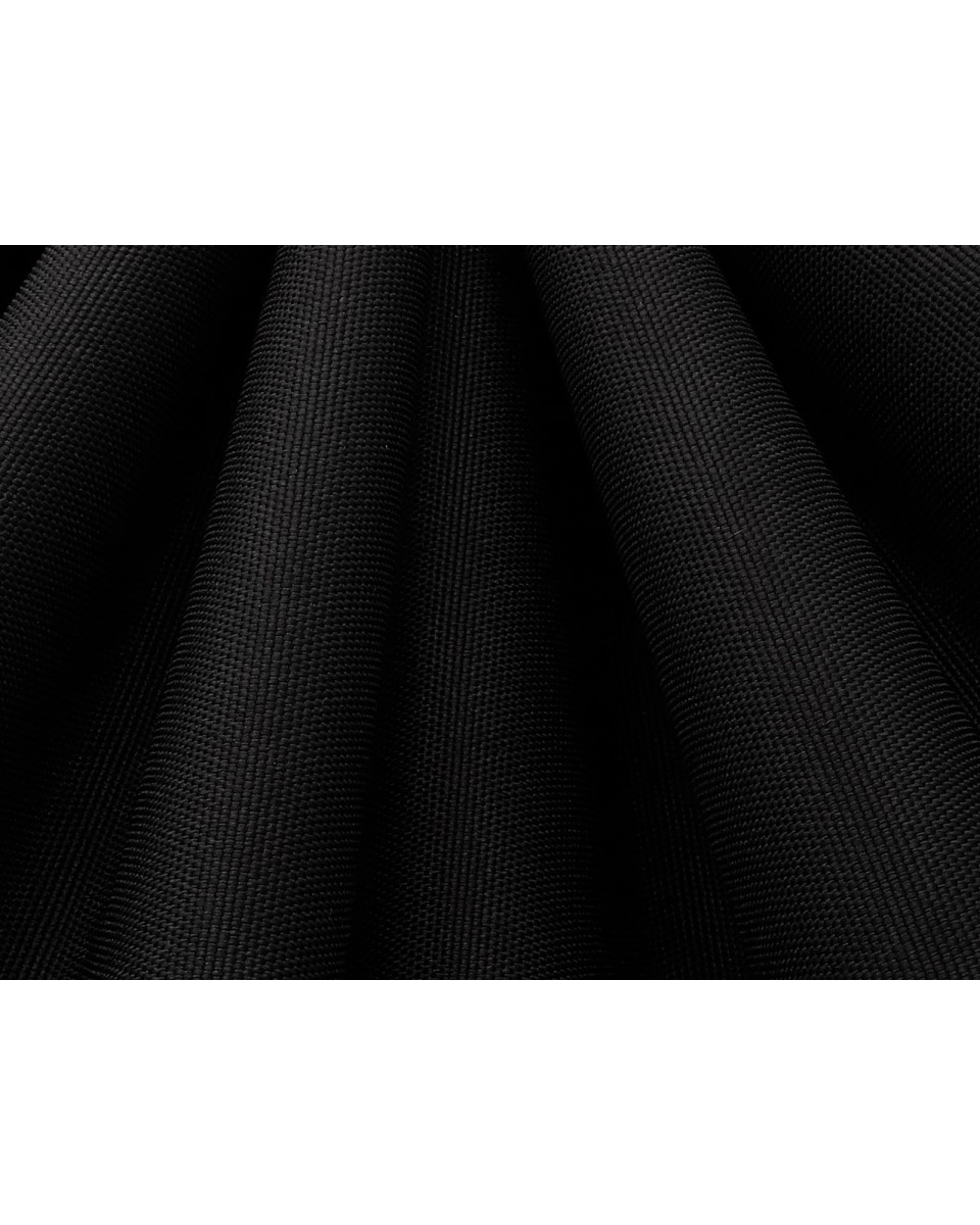 POLYESTER-STOFF 1000D PU  WASSERDICHT SCHWARZ