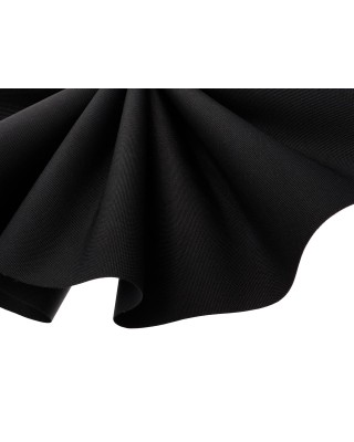 POLYESTER FABRIC 1000D PU  WATERPROOF (580) BLACK