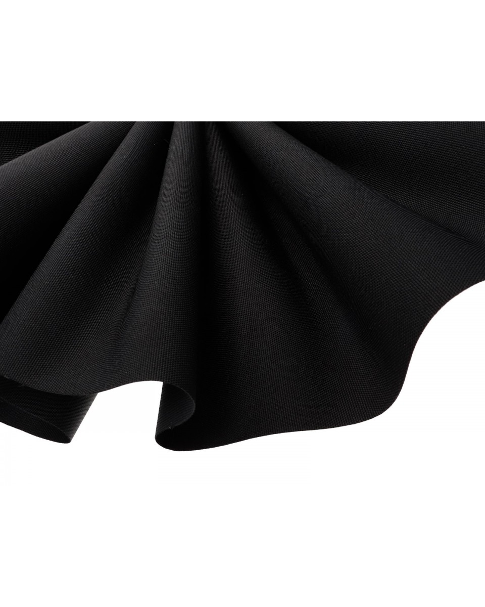 POLYESTER FABRIC 1000D PU  WATERPROOF (580) BLACK