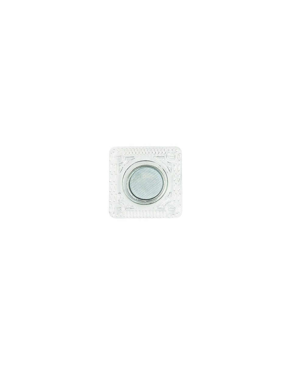 Magnetic button round with cover 15 mm nickel pcs