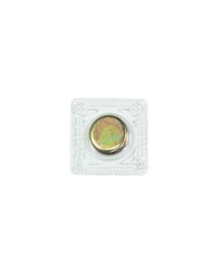 Magnetic button round with cover 18 mm nickel pcs