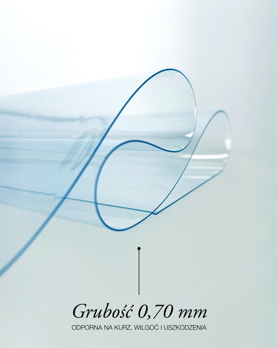 Phthalatfreie transparente PVC-Folie 0,70 mm Phthalatfreie transparente PVC-Folie 0,70 mm