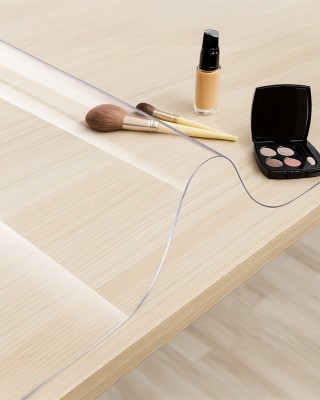 Phthalatfreie transparente PVC-Folie 1,00       mm