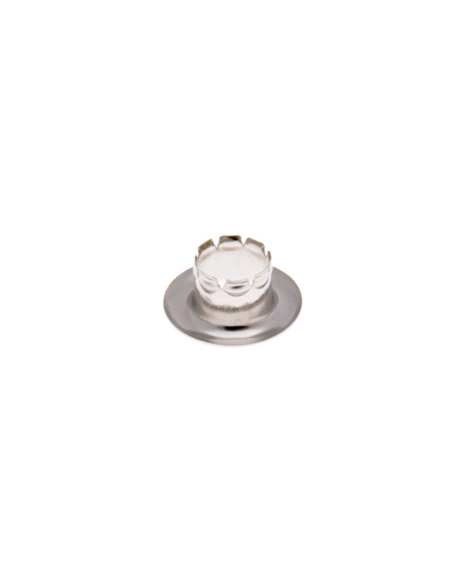 Oczko metalowe pojedyńcze  5/10/4 mm nikiel