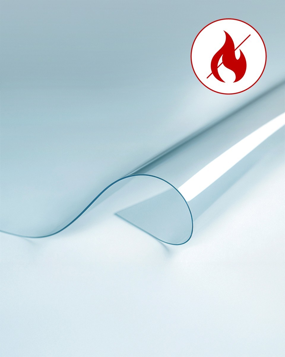 Technische transparente PVC-Folie 0,70 mm Technische transparente PVC-Folie 0,70 mm