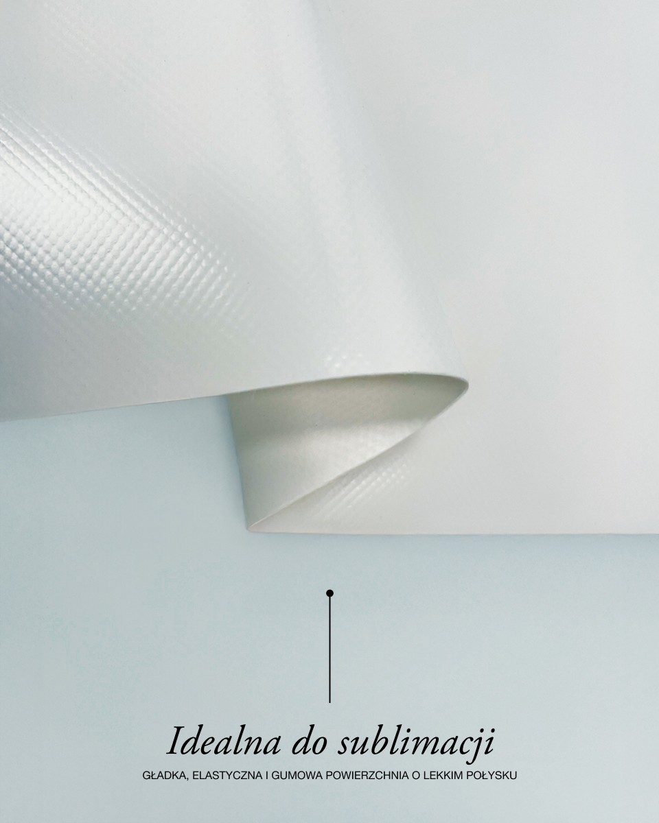 Polyester-Tarpaulin-Gewebe 1200 g/m² (501) Weiß Polyester-Tarpaulin-Gewebe 1200 g/m² (501) Weiß