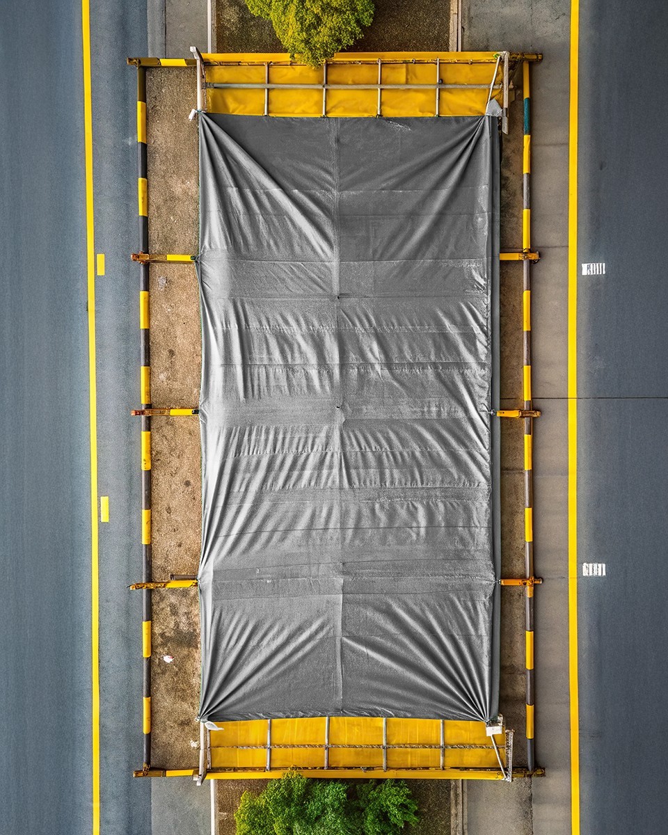 Polyester-Tarpaulin-Gewebe 270 g/m² (134) Grau Polyester-Tarpaulin-Gewebe 270 g/m² (134) Grau