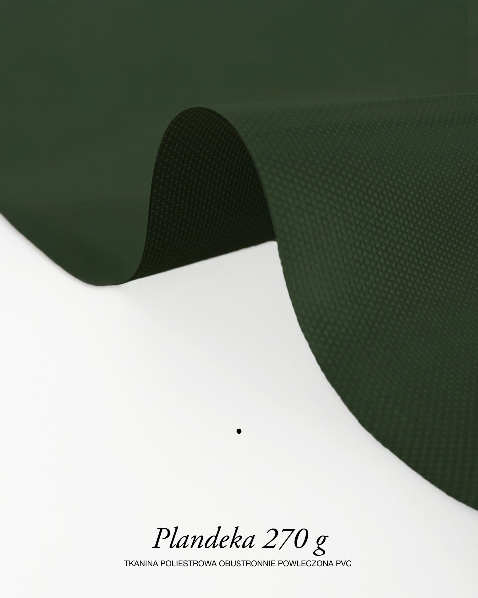 Polyester-Tarpaulin-Gewebe 270 g/m² (693) Dunkelgrün Polyester-Tarpaulin-Gewebe 270 g/m² (693) Dunkelgrün